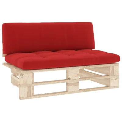 Produktbild von Outdoor-Mittelsofa Paletten Imprägniertes Kiefernholz