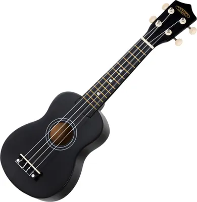 Produktbild von Sopran-Ukulele US-50 BK, schwarz