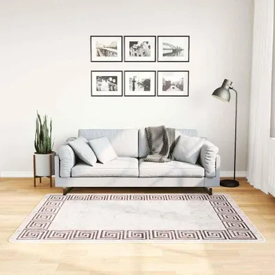 Obrázok produktu pre vidaXL Koberec, prateľný, 120 x 180 cm, svetlo béžový