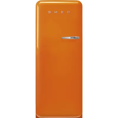 Produktbild von Smeg FAB28LOR5 Freistehendes KÃ1/4hlgerät mit Gefrierfach, 244 l Nutzinhalt KÃ1/4hlteil, 26 l Nutzinhalt Gefrierteil, 60,1 cm Breite, , 130 kWh/Jahr, 4 Sterne, 38 dB Geräuschemissionen, Inverter-Motor