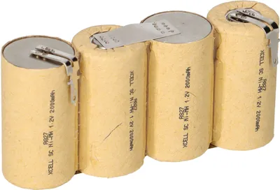 Obrázok produktu pre Akumulátor 4,8 V 2000 mAh Accu 75 Pripojenia bez spájkovania 2,8 a 4,8