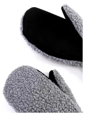 Produktbild von Herren Winter Fäustlinge Outdoor Handschuhe Leder