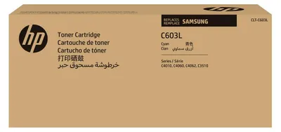 Obrázok produktu pre Samsung Azúrová originálna tonerová kazeta s vysokou výťažnosťou CLT-C603L, Azúrová, 1 kusov