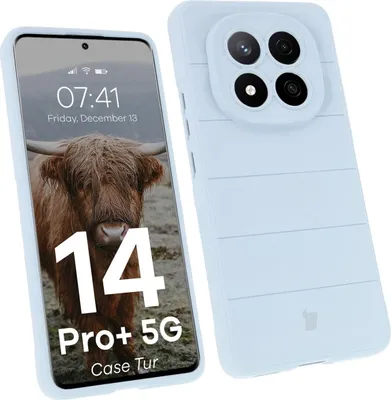 Produktbild von Pancerne etui Bizon Case Tur do Xiaomi Redmi Note 14 Pro Plus 5G, jasnoniebieskie