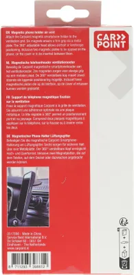 Produktbild von Carpoint Magnetischer Smartphone Halter Lüftungsgitter + Haken