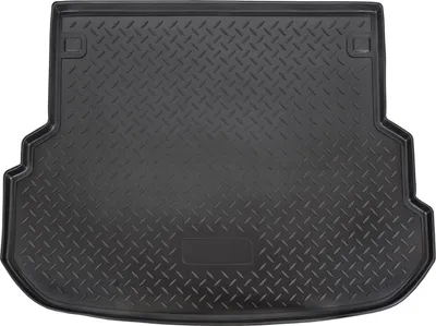 Produktbild von NORM LINERS | Gummi-Kofferraumwanne Kofferraumschale Fahrzeugspezifisch Für Mercedes GLK X204 2008-2016, Antirutsch, Passgenau, mit Hoher Rand 2cm Kofferraum-Schutzmatte, Aufrollbar, Schwarz