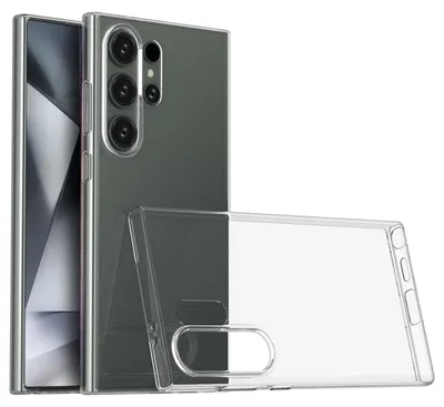 Immagine prodotto di Per Samsung Galaxy S25 Ultra 5G silicone TPU custodia protettiva del telefono cellulare sottile trasparente