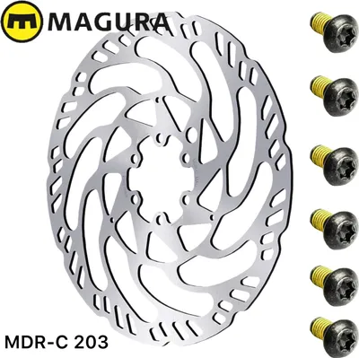 Produktbild von Magura Fahrrad MTB E-Bike Bremsscheibe MDR-C 6-Loch 203mm