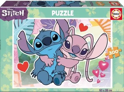 Image de Puzzle Stitch 300 pièces, 40 x 28 cm, Recommandé 6 Ans, Disney, Educa 19964