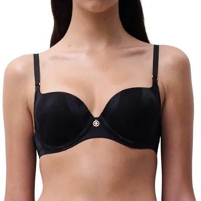 Produktbild von Chantelle Glaze Schalen-BH Glatte Cups mit grafischem Muster, Bedeckender Schnitt für Halt, Femininer Look mit Komfort