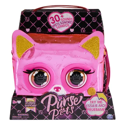 Produktbild von Purse Pets Metalická interaktivní kabelka pejsek