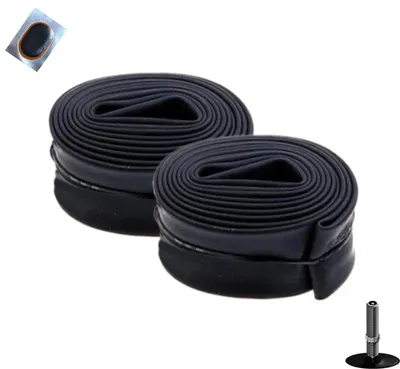 Zdjęcie produktu dla 2 x dętka rowerowa Roverstone 27,5" / 28" / 29" z AV, wraz z łatkami do dętek