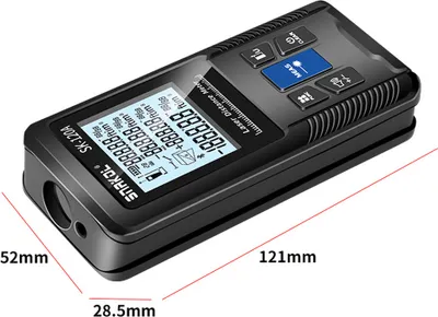 Obrázek produktu pro Intelligent Laser Rangefinder Digital Laser Distance Meter with Single Continuous Volumes Area Pythagoras Measurement Modes Adjustable Function IP54 Waterproof