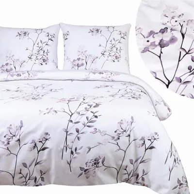 Produktbild von Darymex Bettwäsche 180x200 cm 100% Baumwolle Blumenmuster