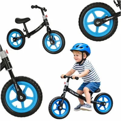 Image de Vélo de fond Trike Fix Balance noir et bleu