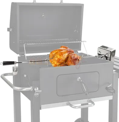 Produktbild von Elektrischer Grillspieß aus Edelstahl 72 cm
