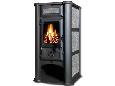 Obrázek produktu pro TIM SISTEM, krbová kamna na TP Lederata ECO 8,10 kW šedá