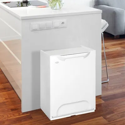 Immagine prodotto di Dorothy - Pattumiera, 34x29x47h cm Bianco, Capacità 15 lt  Italy