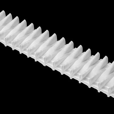 Produktbild von Gardinenband 10m Smokfalten Weiß-80mm 1:2.5 Kräuselband Faltenband