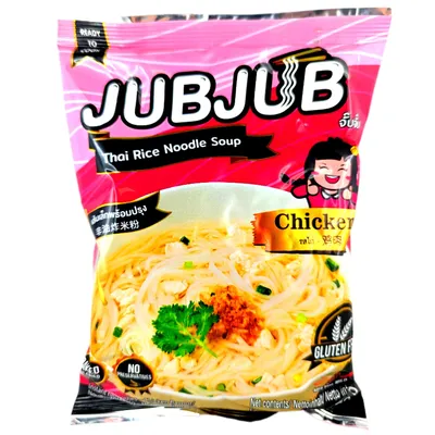 Produktbild von Jubjub Instant Reisnudeln Suppe Hähnchen 70g