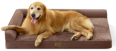 Produktbild von Orthopädisches Hundebett für große Hunde, 121x88x20cm