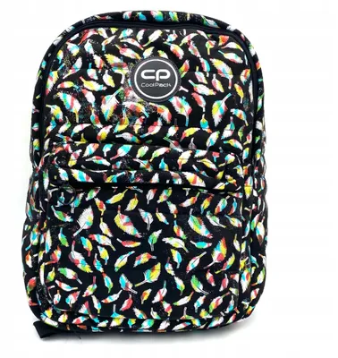Produktbild von CoolPack Ruby Schulrucksack Feathers Black 24L