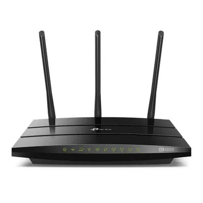 Produktbild von V3 WLAN-Router Gigabit Ethernet Dual-Band (2,4 GHz/5 GHz) Schwarz