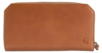 Produktbild von Carhartt B0000599 Leather Clutch Wallet Dark Brown OS