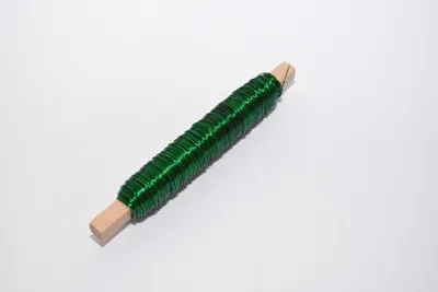 Produktbild von Decolackdraht Bindedraht Wickeldraht Blumendraht grün ca. 0,50 mm 50 m