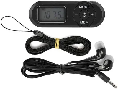 Produktbild von Compacte draagbare FM-Radio mit LCD-Bildschirm für Musik unterwegs