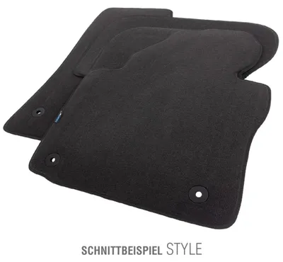 Produktbild von Petex Universal-Fußmatten Universal-Automatten 131315202 Vorne und Hinten für BMW 3 Touring (E91) PP (Polypropylen)