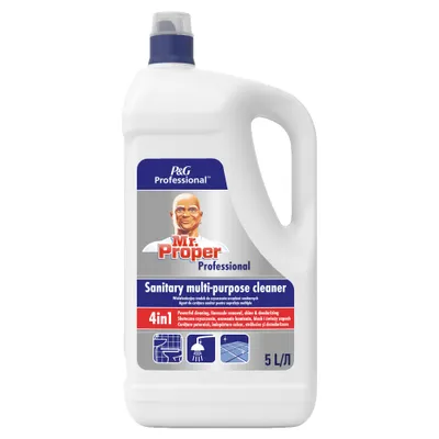 Zdjęcie produktu dla Mr Proper Professional: Uniwersalny Środek Do Łazienki 5L - Czyści I Nabłyszcza