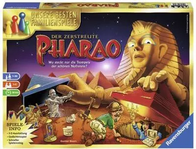 Produktbild von Der zerstreute Pharao (Relaunch): Suchen, schieben, Wege finden!