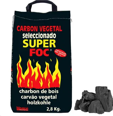 Produktbild von Hidalgo Productos Sack Kohle 2.85kg Orange  Orange One Size