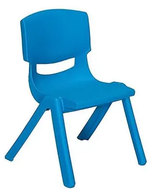 Produktbild von Blauer Kinderstuhl Kinderzimmremöbel Robuste Kinder Möbel