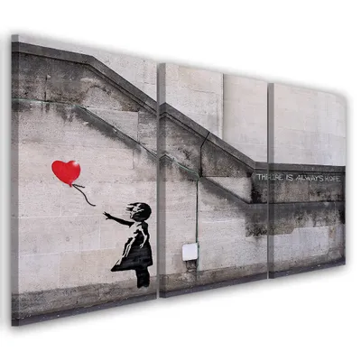 Produktbild von Triptychon auf leinwand graue abstraktionen 150x100 cm Feeby grau wandbild bereit zum aufhängen