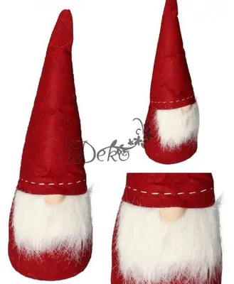 Obrázek produktu pro Trpaslík, Skrček, Mikuláš, Gnom, Vánoční Dekorace, Velikost 50 Cm