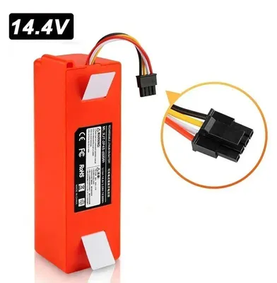 Produktbild von Saugroboter Akku - Li-Ion Ersatzakku - 14,4V - 9800mAh - Für S50 S51 S55 - 2 Stück - Nur Akkus