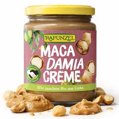Zdjęcie produktu dla Rapunzel 130805, Masło orzechowe, 250 g, Mleko, Orzechy, Niemcy, 663 kcal, 2754 kJ
