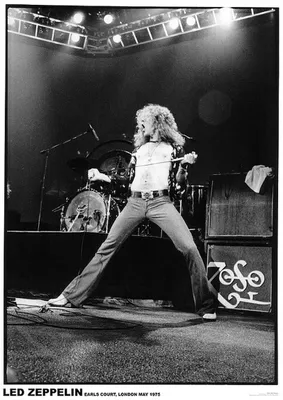 Imagen del producto de Led Zeppelin - Concierto en el Earls Court de Londres, 1975 - Póster - 42x59,4 cm