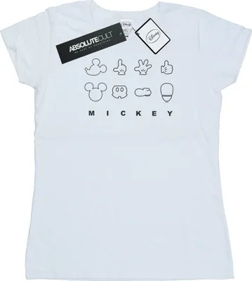 Produktbild von Disney - T-Shirt für Damen BI32534 (M) (Weiß)