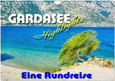 Produktbild von Gardaseehighlights - Eine Rundreise (Wandkalender 2025 DIN A4 quer), CALVENDO Monatskalender