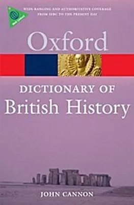 Productafbeelding van A Dictionary of British History