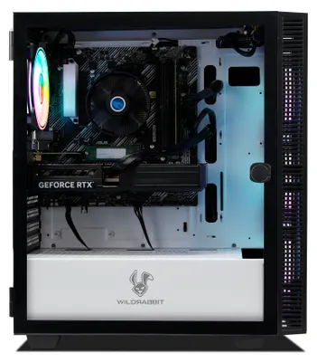 Produktbild von Ankermann Starter Gaming Bundle, AMD Ryzen 7 5700X, Nvidia GeForce RTX 5060 Ti 8GB, 16GB RAM, 1TB NVMe SSD, Windows 11, WLAN, Wildrabbit GMX 32 Zoll WQHD LCD Gaming Monitor , MSI RGB Deutsche Tastatur, MSI Forge Maus, Libre Office
