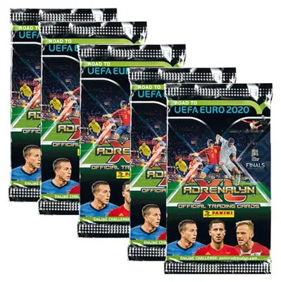 Zdjęcie produktu dla Panini Road to UEFA EURO 2020 Adrenalyn XL - 5 boosterów