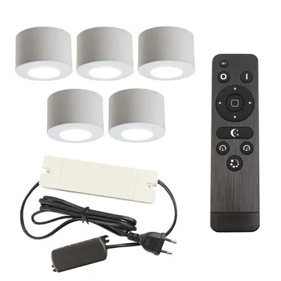 Produktbild von Olucia - VASSO - Wandleuchte für den Außenbereich, Aufputzmontage - Weiß - 5 Watt