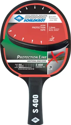 Image de Raquette d'apprentissage de tennis de table DONIC SCHILDKRÖT "Protection Line S400