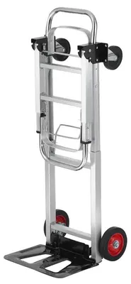 Produktbild von Handwagen, 2-in-1 Design, hohe Tragfähigkeit, Rot