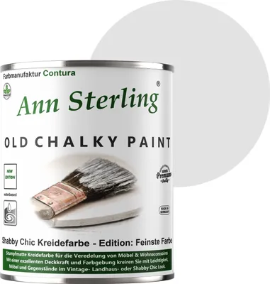 Produktbild von Ann Sterling Kreidefarbe Shabby Chic 750ml - Canny Grey