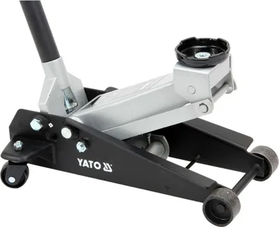Obrázek produktu pro YATO Hydraulický automobilový zvedák z Zvedací síla zvedací síly 3 tuny Stříbrná černá